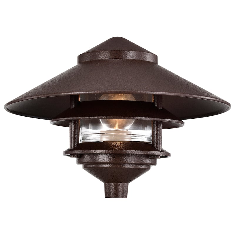 1-Light 2 Louver Pagoda Large Hood