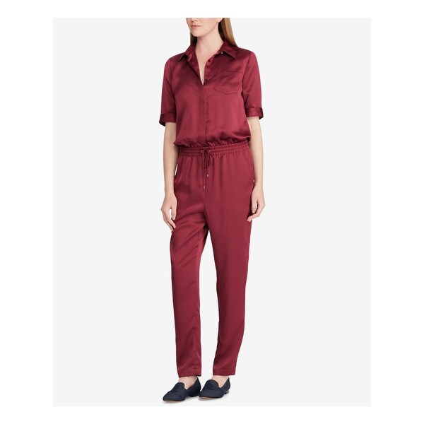 women's polo jumpsuit