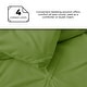 preview thumbnail 23 of 65, 3 Piece Reversible Pintuck Pinch Pleat Bohemia and Tufted Clipped Comforter Set