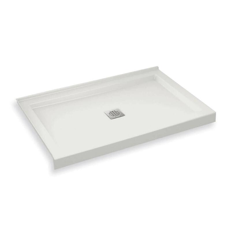 Maax 420001-502 B3Square 47-7/8" x 31-7/8" Rectangular Shower Base - White