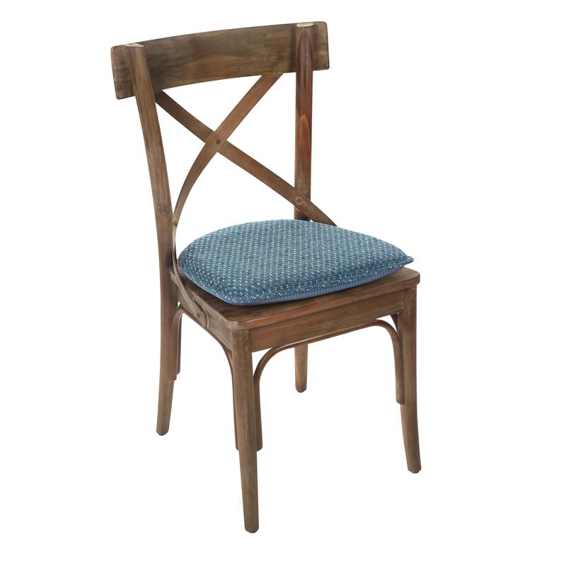 Klear Vu Raindrops Dining Chair Cushion Set
