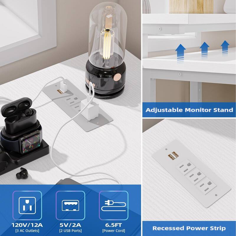 L Shaped Gaming Computer Desk