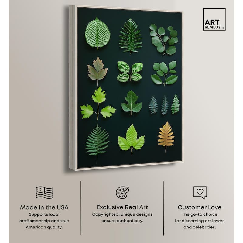 Leaf Library I Canvas by Art Remedy
