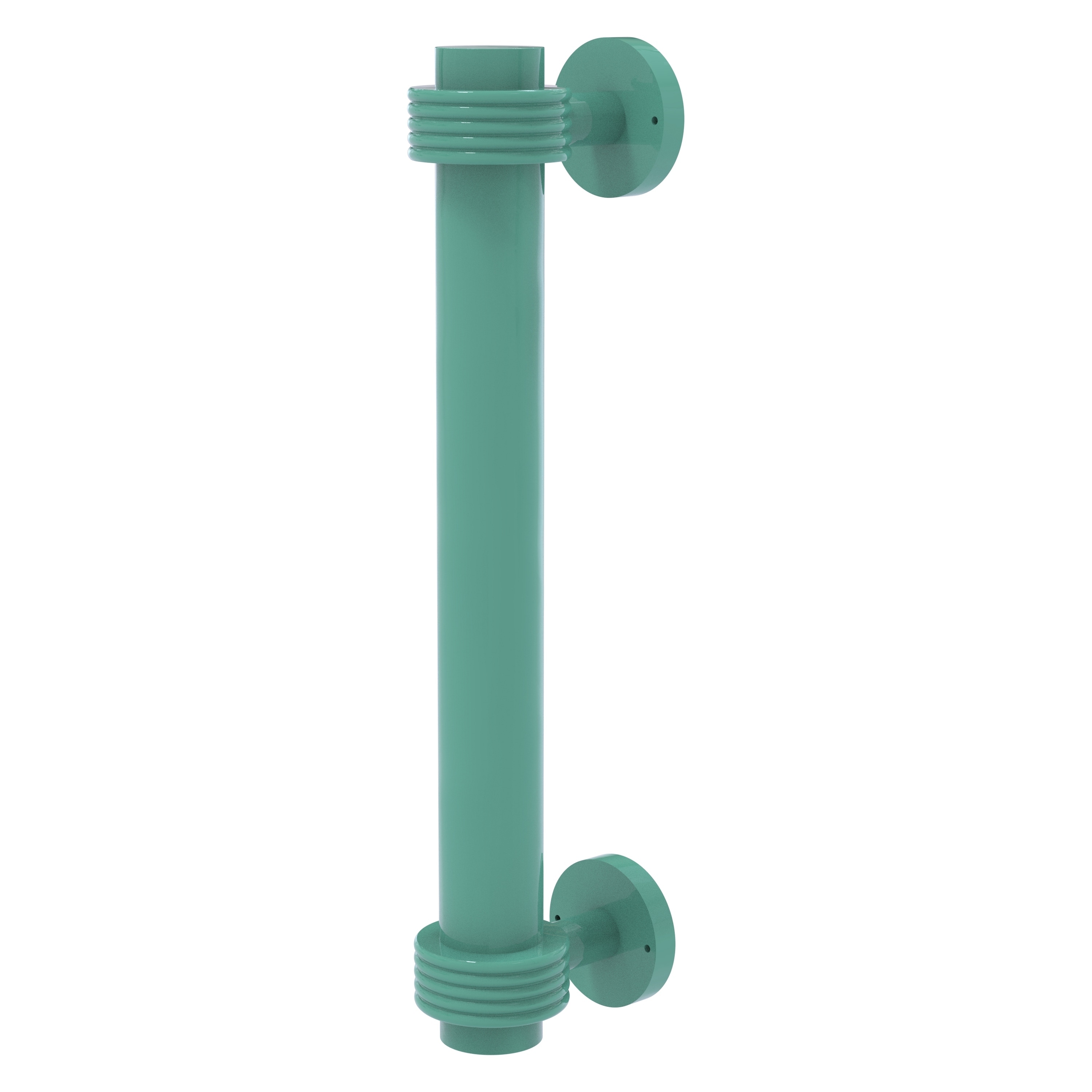 Allied Brass 8 Inch Door Pull with Grooved Accents - Bed Bath & Beyond -  39852590