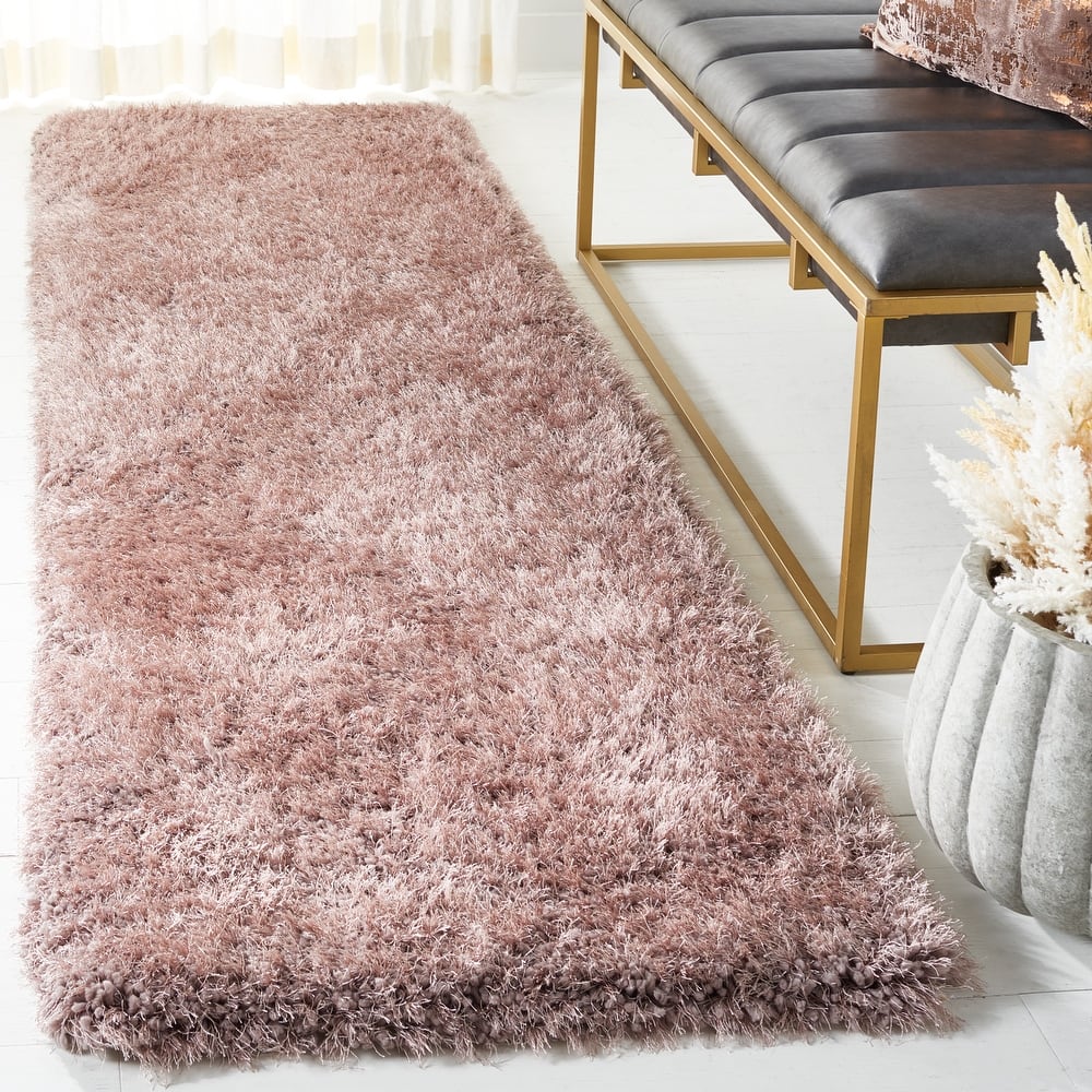 SAFAVIEH Bahija Rudina Luxe Shaggy 3 inch-thick Area Rug