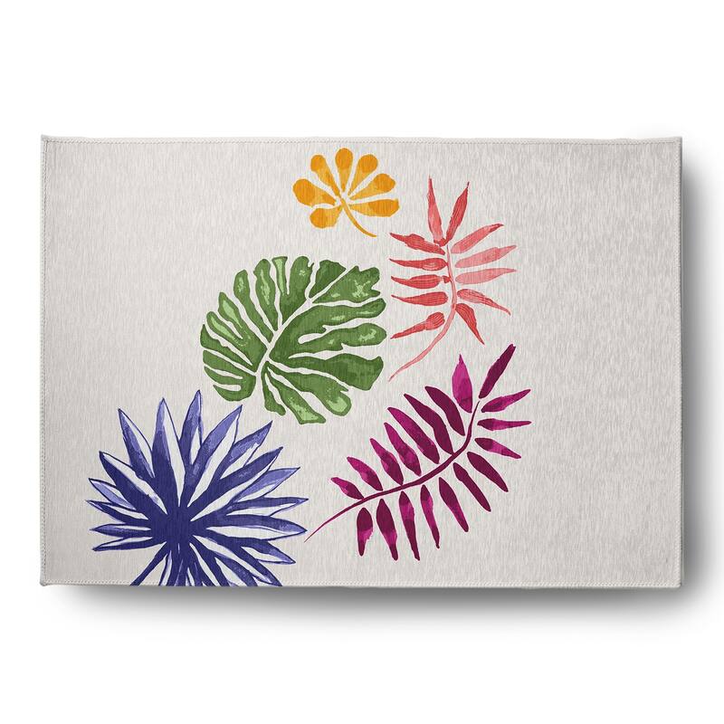 Brambles Spring Chenille Rug - 5' x 7' - Multi
