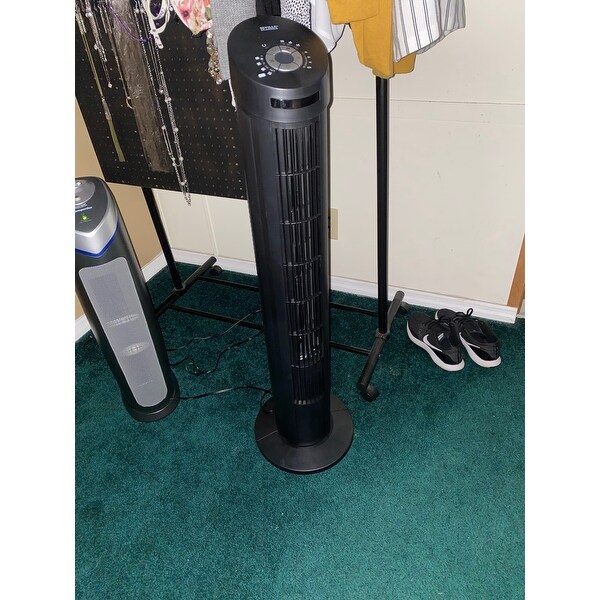 Seville Classics UltraSlimline 40 in Oscillating Tower Fan - Bed Bath u0026  Beyond - 11929725