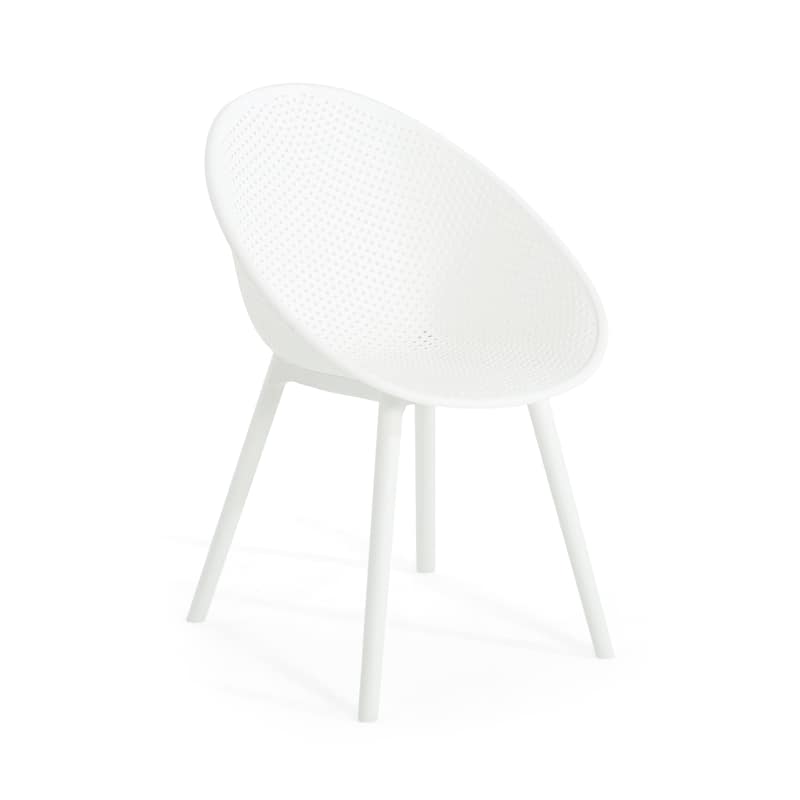 Dining Chair Set of 2 - White