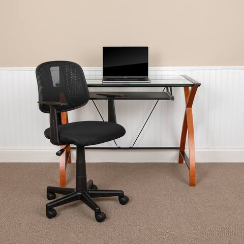 Pivot Back Mesh Swivel Task Office Chair