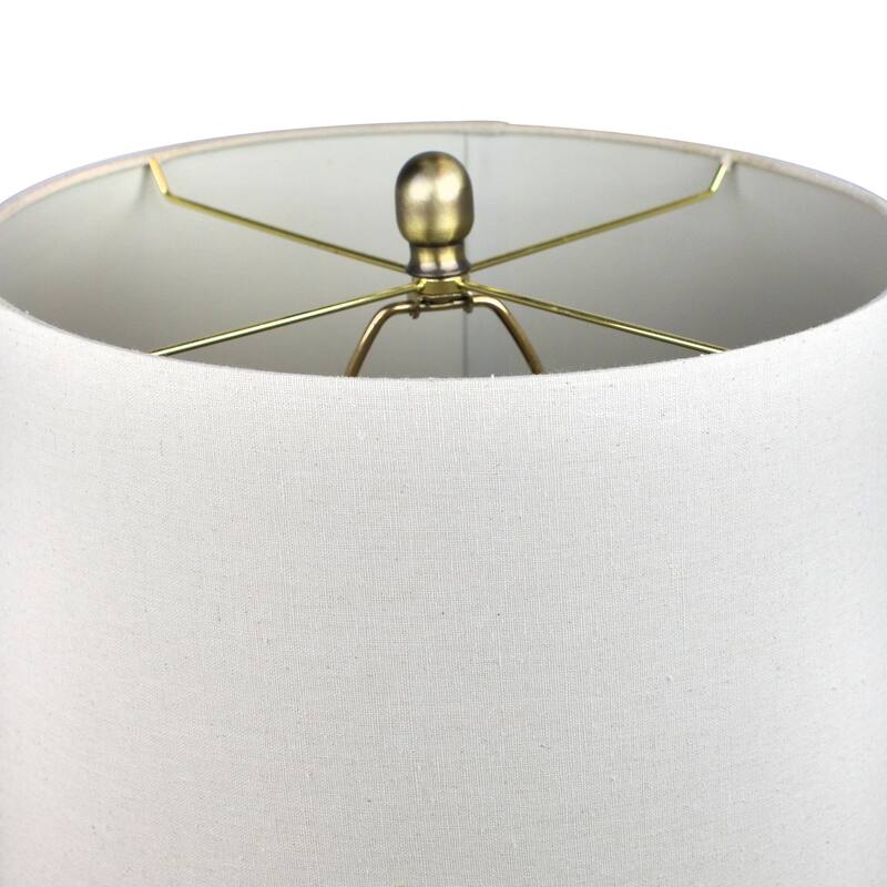 29.25" Antique Soft Brass Table Lamp Set of 2