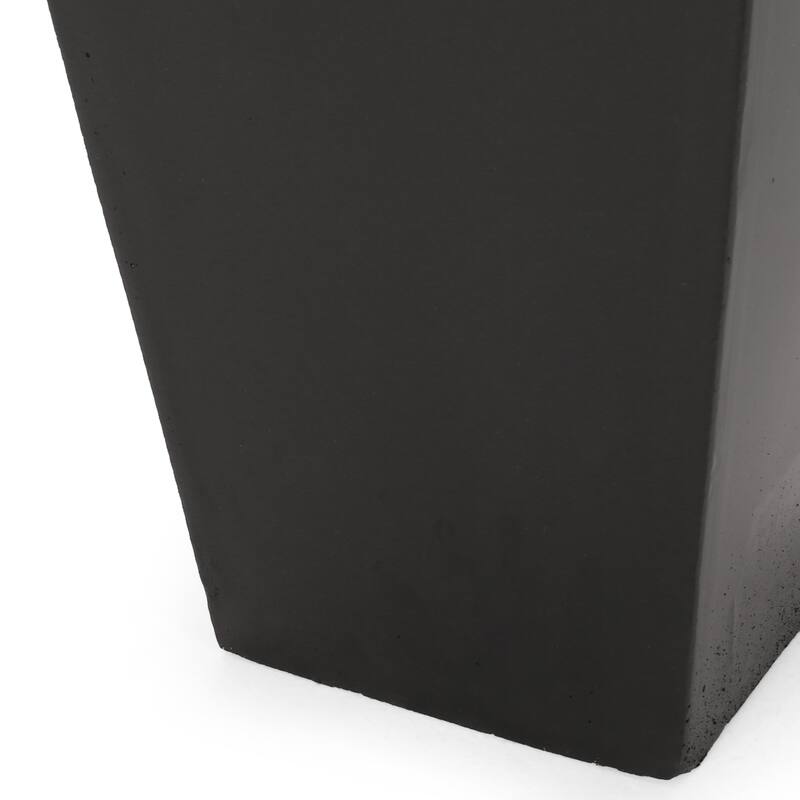 Ella Outdoor Cast Stone Outdoor Planters by Christopher Knight Home