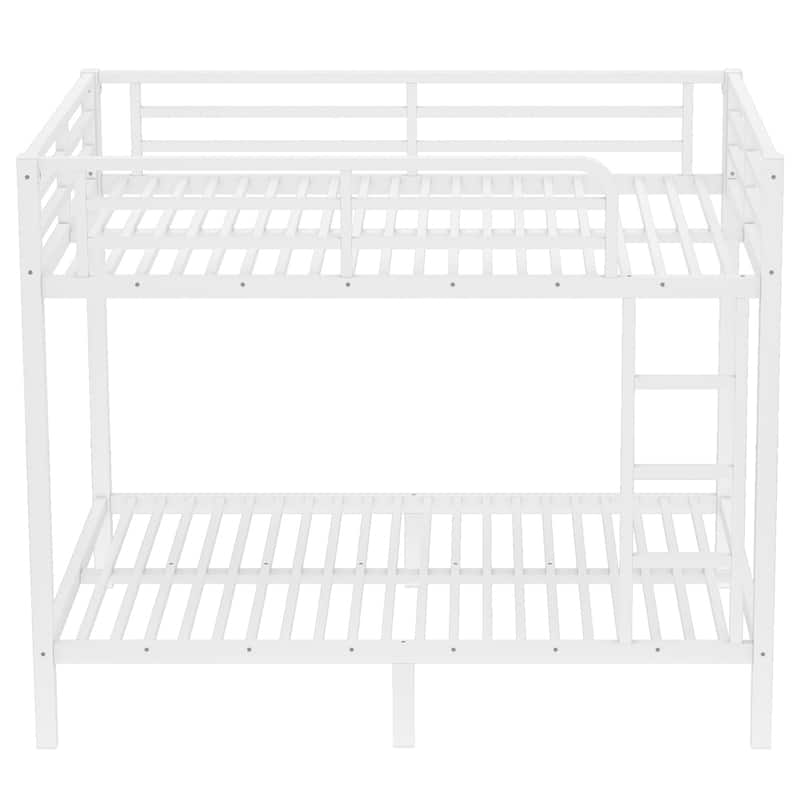 Metal Full Over Full Bunk Bed for Teens and Adults,Space-Saving