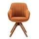 preview thumbnail 42 of 56, Art Leon Modern Wood Swivel Chair with Oak Legs