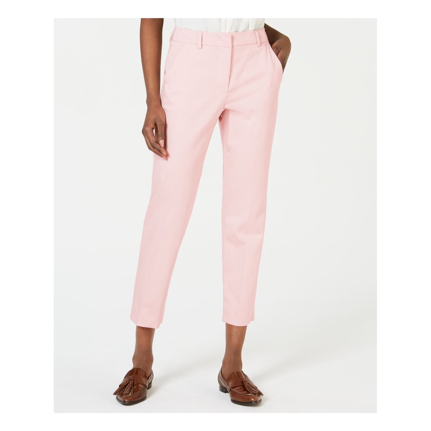pink skinny pants