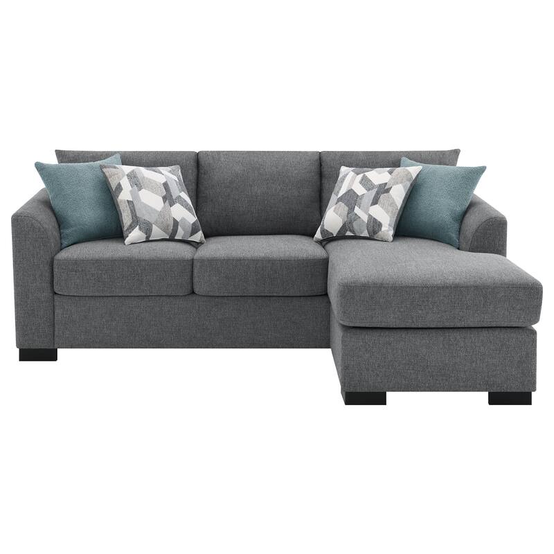 Pacheco Upholstered Sleeper Sectional Chaise Sofa