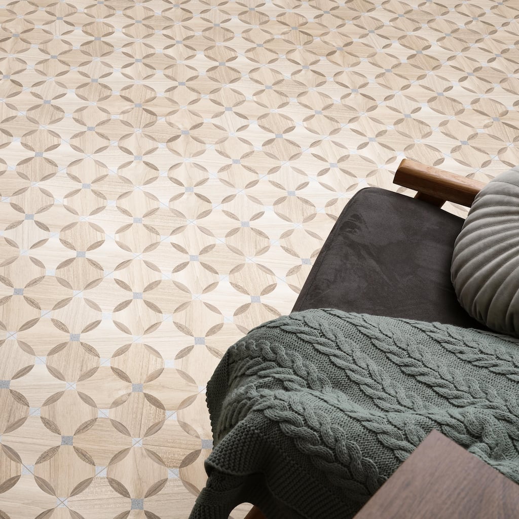 Merola Tile Komi Mossy 7-7/8" x 7-7/8" Porcelain Floor and Wall Tile