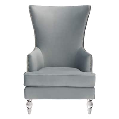 SAFAVIEH Couture Geode Modern Wingback Chair - 29.1" W x 32.3" D x 44.9" H