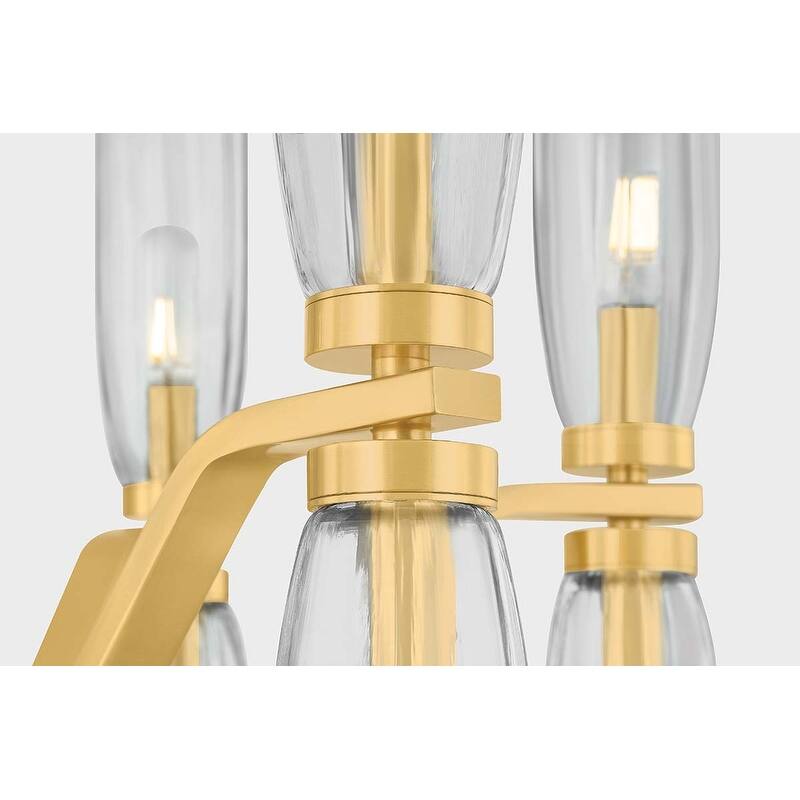 Hudson Valley Lighting 6813 Harpswell 12 Light 25" Wide Chandelier