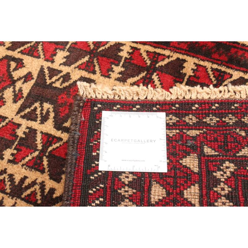 ECARPETGALLERY Hand-knotted Teimani Tan Wool Rug - 3'4 x 5'0
