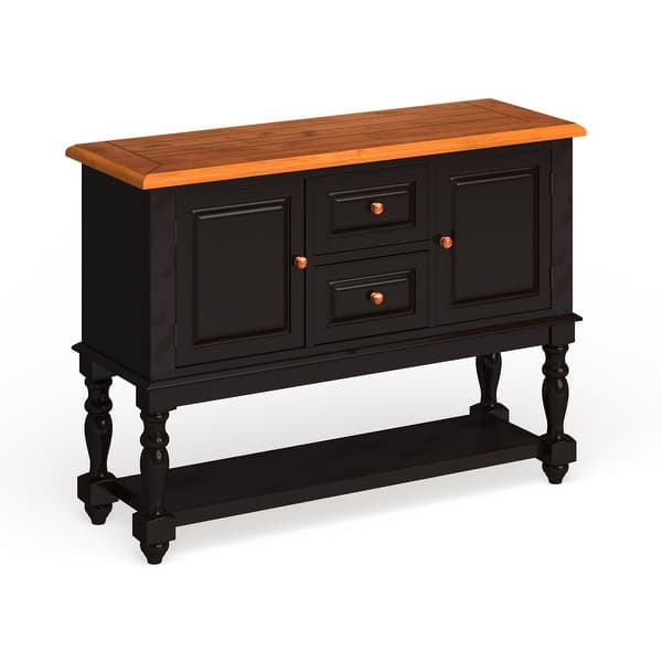 slide 4 of 7, Furniture of America Levole Country Multi-storage Dining Buffet