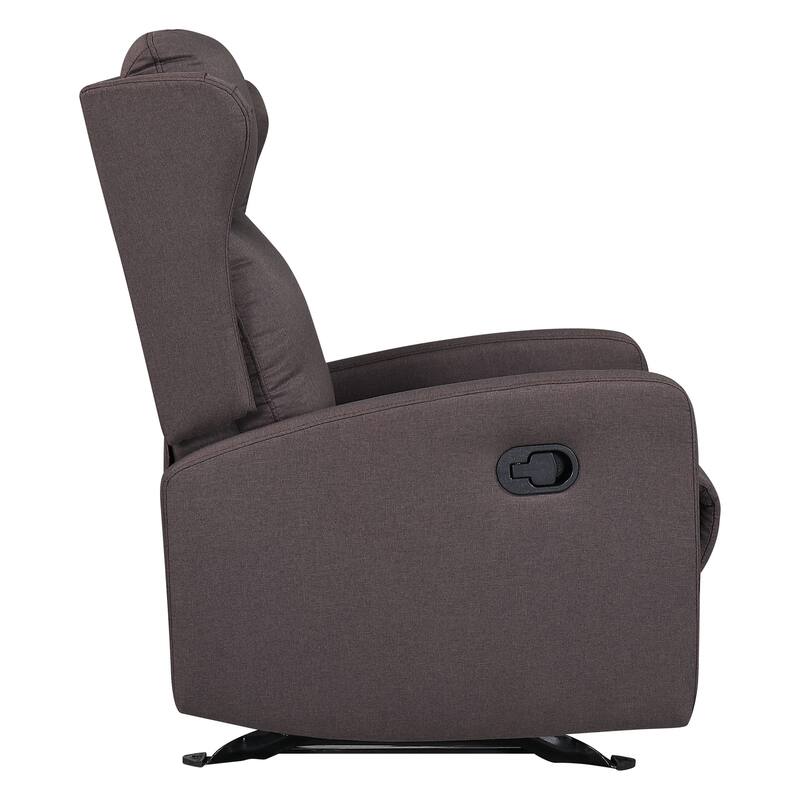 Modern Manual Adjustable Recliner Chair with Lumbar Support for Living