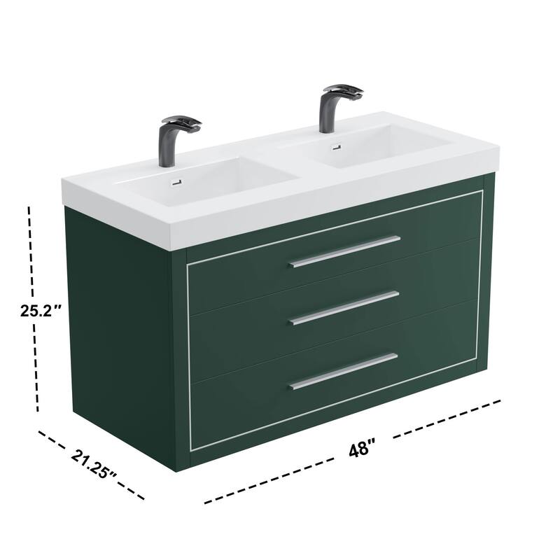 LaLa 48" Double Vanity Set