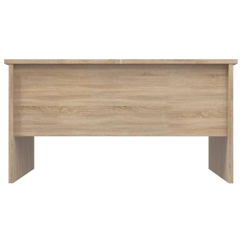 vidaXL Coffee Table Lift Top End Table Accent Side Sofa Table Engineered Wood - 31.5" x 19.7" x 16.7"