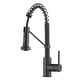 preview thumbnail 22 of 20, Kraus Bolden 1.8 GPM 18" Pull-Down Spray Kitchen Faucet with Matte Black