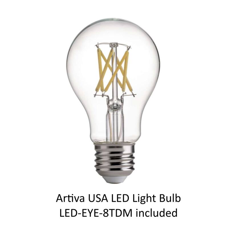 ARTIVA 75-Watt Equivalent E26 A19 LED Dimmable Light Bulb set of 6 - white - 4