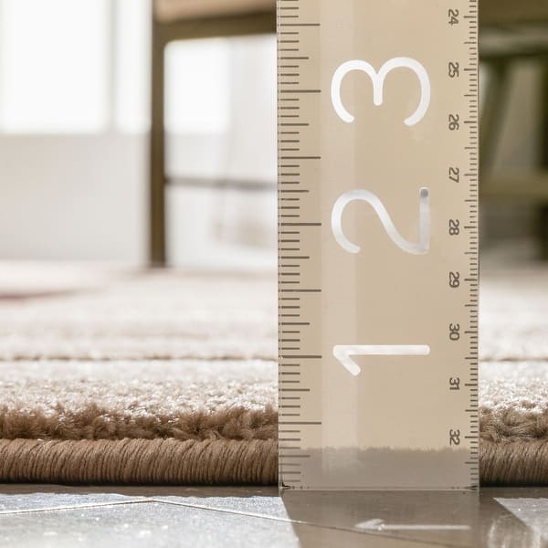 Well Woven Ruby Galaxy Waves Modern Geometric Area Rug - Bed Bath ...