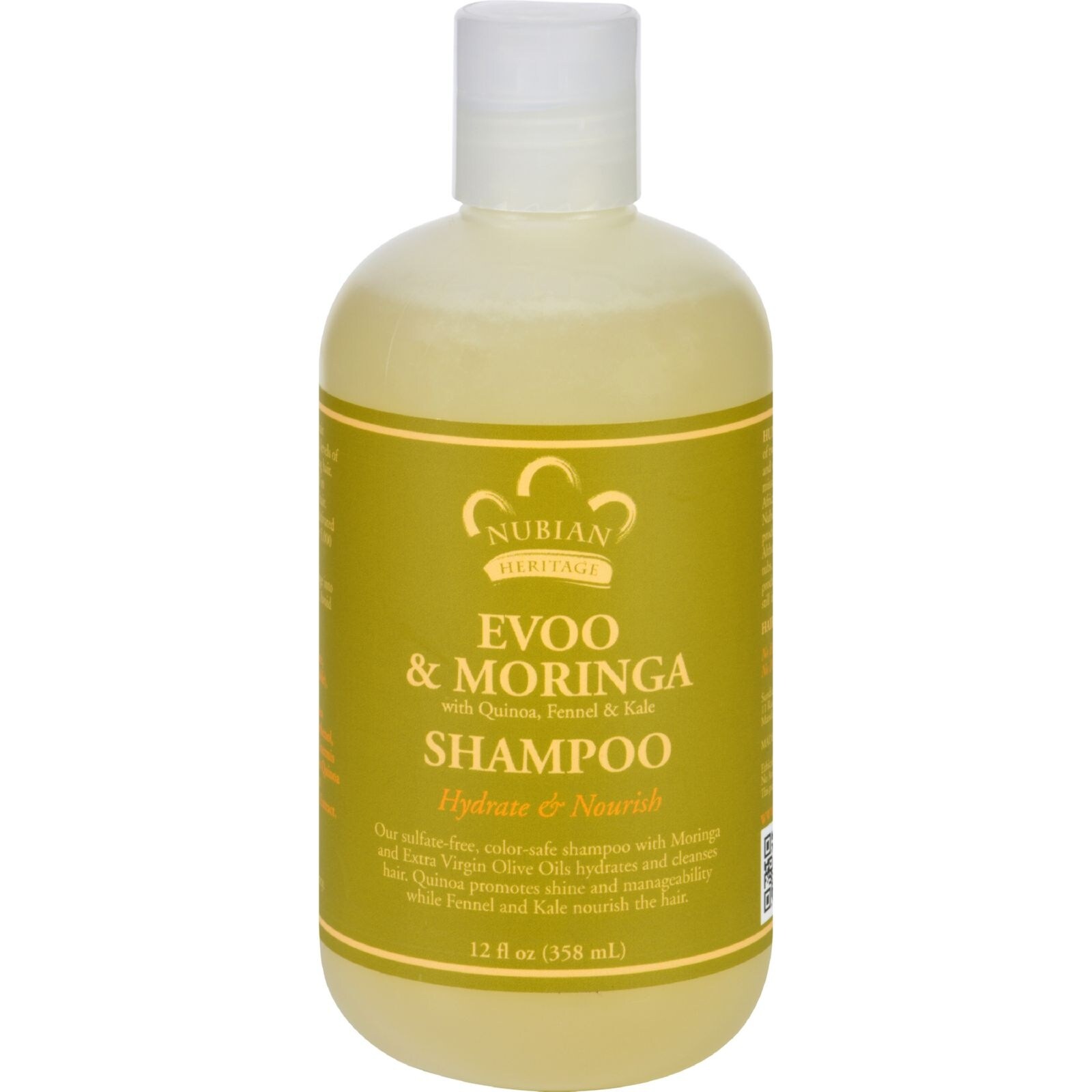 Shop Nubian Heritage Shampoo Evoo And Moringa Repair And