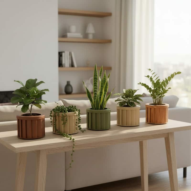 Round Strata Planter SM