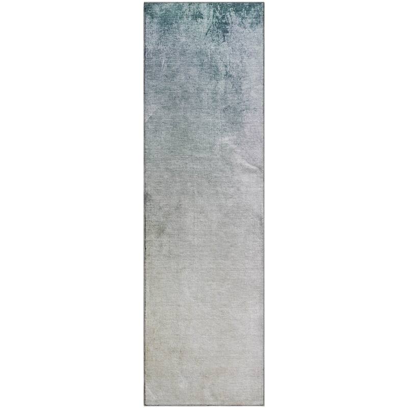 Premium Washable Super Soft Solid Ombre Mayfield Rug