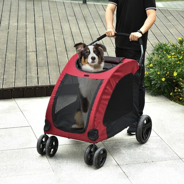 medium size dog stroller
