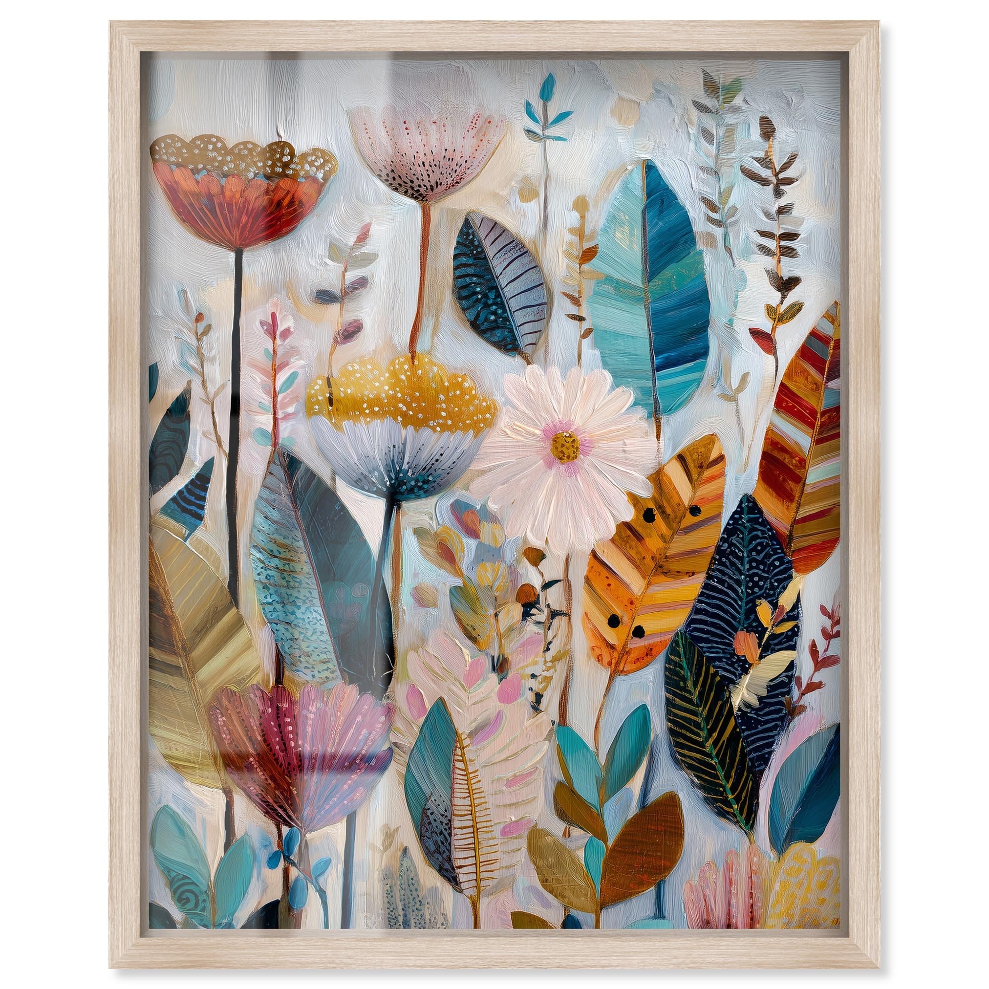 Garden I Bathroom Wall Decor Shadowbox Print by Art Remedy