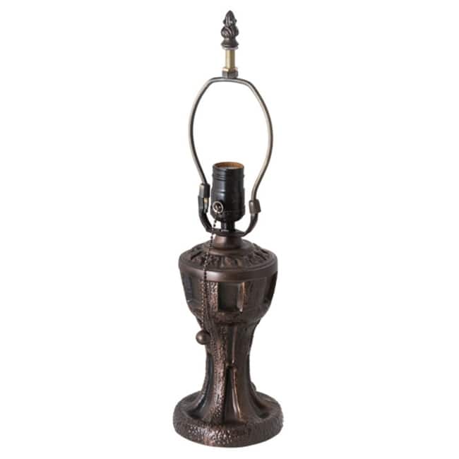 Meyda Tiffany 11978 Urn 9" Tall Lamp Base - Natural