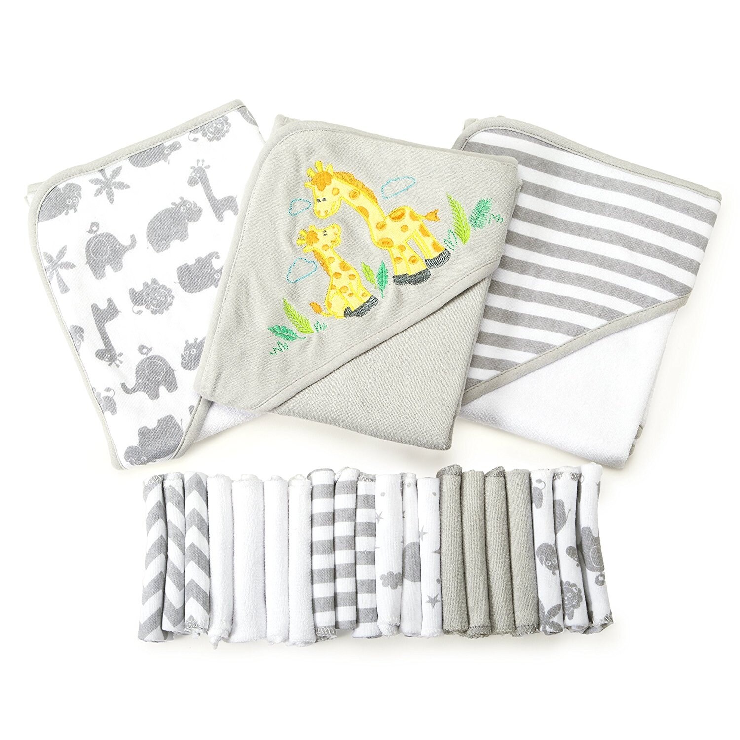 baby towels and washcloths