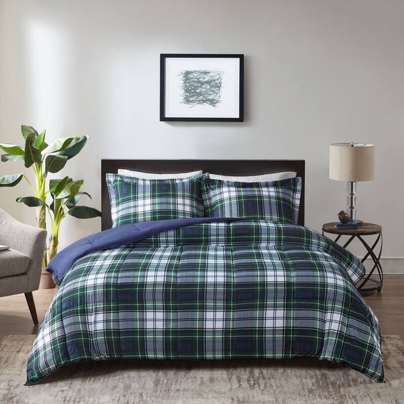 King Cal King 3M Scotchgard Down Alternative All Season Comforter Set