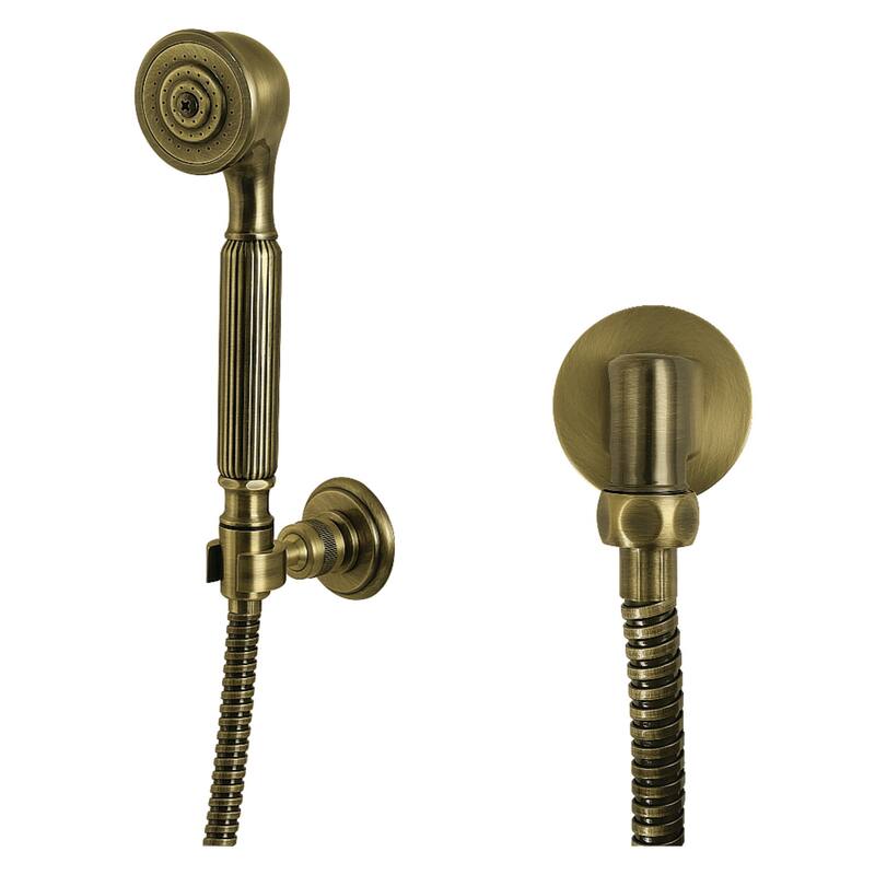 Kingston Brass Restoration Hand Shower Kit - Antique Brass