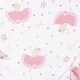 preview thumbnail 7 of 8, Sammy & Lou Blooming Ballet Pink, White and Gray 4 Piece Crib Bedding Set