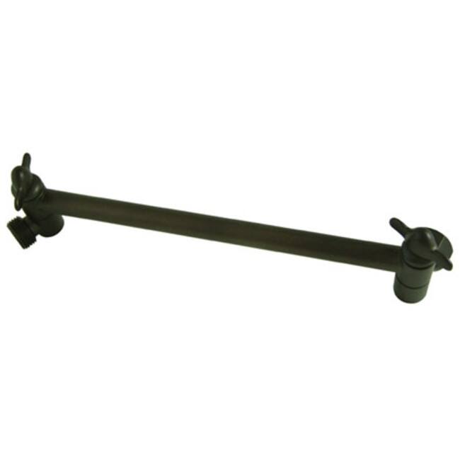 Elements Of Design 10" Hi-Low Adjustable Shower Arm with 1/2" IPS - Oil Rubbed Bronze