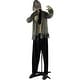preview thumbnail 6 of 10, Haunted Hill Farm Life-Size Animatronic Zombie with Lights and Sound, Indoor or Covered Outdoor Halloween Decoration