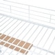 preview thumbnail 36 of 38, Twin Metal Loft Bed with Wardrobe & Desk