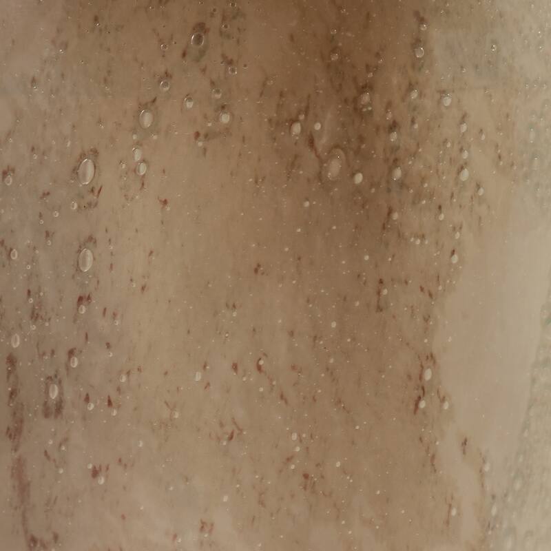 Sagebrook Home Glass Nude Cylinder 2Tone Vase