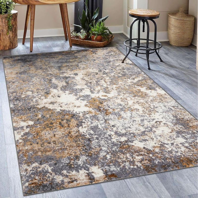 Luxe Weavers Abstract Area Rug Modern Design
