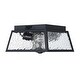 preview thumbnail 19 of 21, 2-Light Black Outdoor Farmhouse Flush Mount Ceiling Light