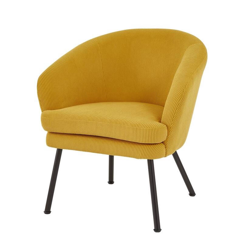Mid Century Modern Upholstered Living Room Accent Chair