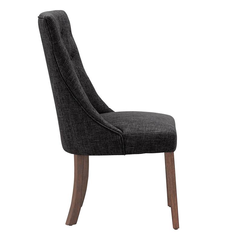Voyager Button-tufted Dining Chairs (Set of 2) by iNSPIRE Q Artisan