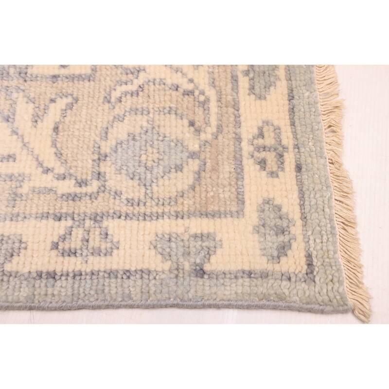 ECARPETGALLERY Hand-knotted Jules Serapi Cream Wool Rug - 8'0 x 9'10