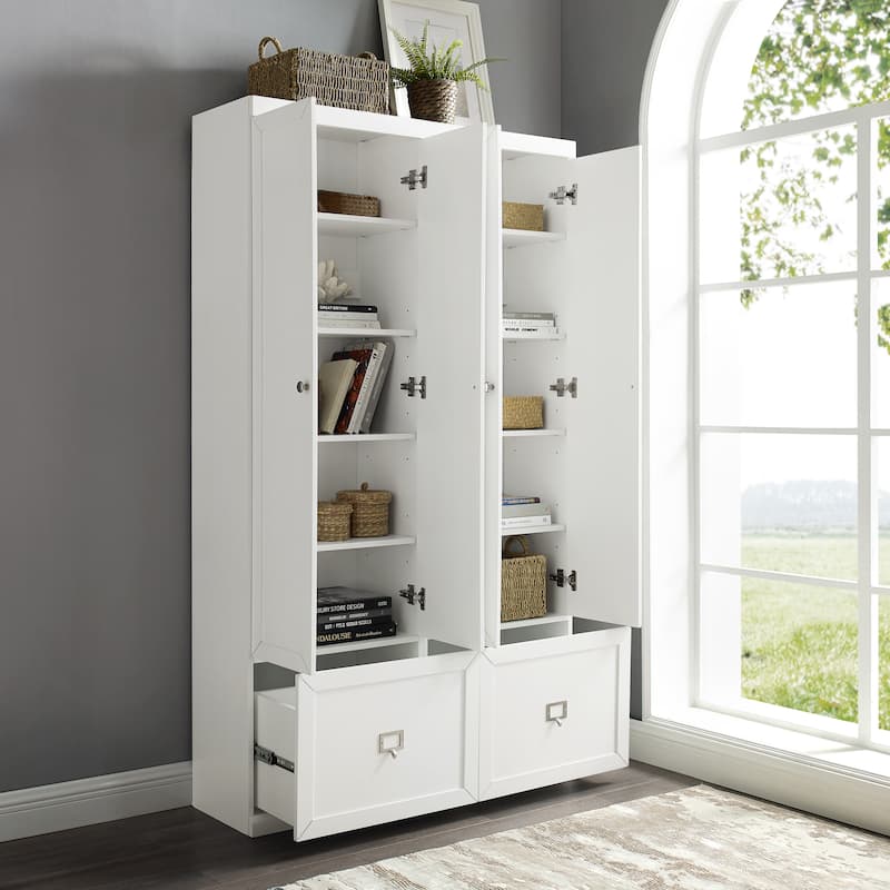 Crosley Harper 2Pc Entryway Set - 44"W x 12.5"D x 74"H